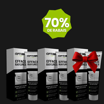 Pack 2x Effaces Rayures Optimo™ PRO + 1 OFFERT