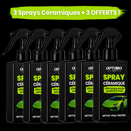 3 spray Optimo PRO™ Ceramic + 3 GRATIS!