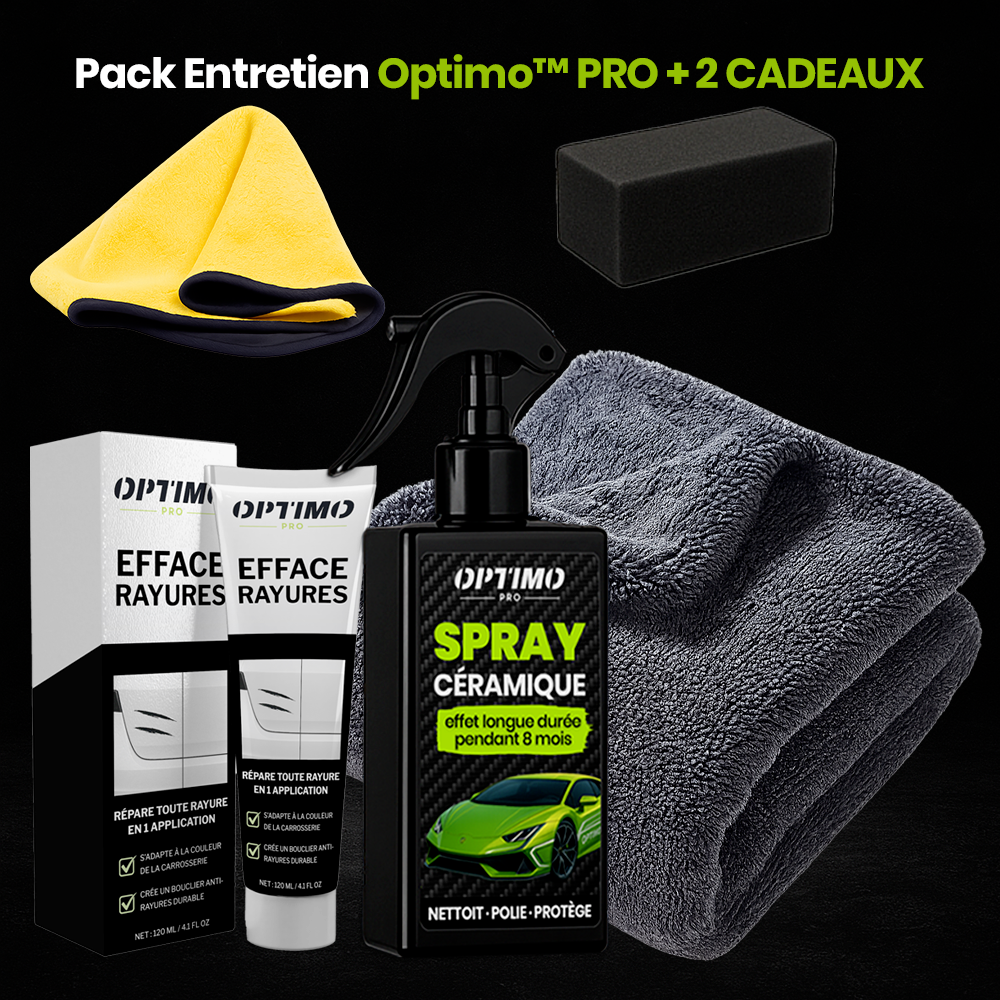 Pack Entretien Optimo™ PRO + 2 CADEAUX