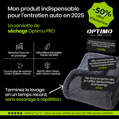 Serviette de Séchage Optimo™ PRO
