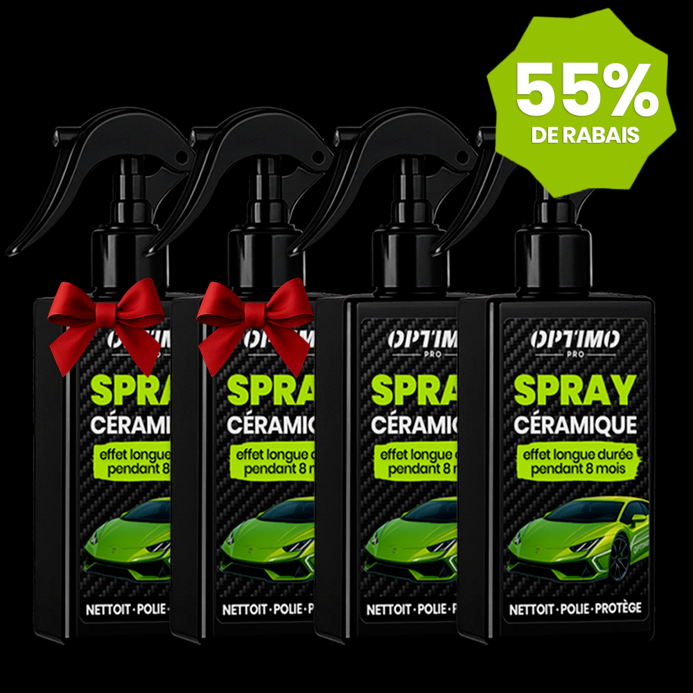 Pack x2 Sprays Céramique Optimo PRO™ + 2 OFFERTS