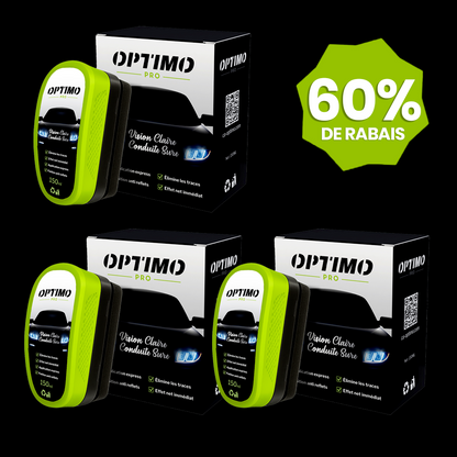 Pack x3 Éponges Hydrophobes pour Vitres Optimo™ PRO