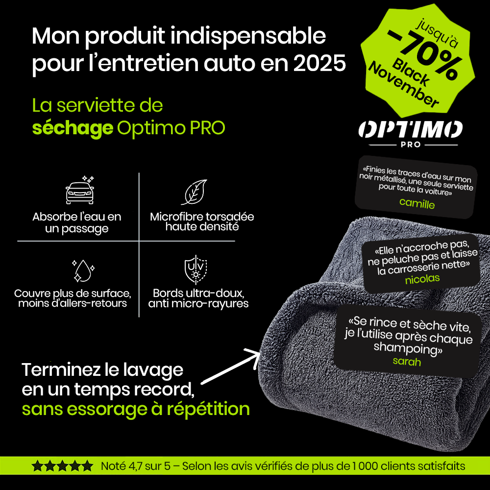 Serviette de Séchage Optimo™ PRO